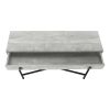 43" Cross-Leg Console Table – Modern Rectangular Accent Table | 3 Color Options