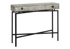 43" Cross-Leg Console Table – Modern Rectangular Accent Table | 3 Color Options