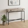 43" Cross-Leg Console Table – Modern Rectangular Accent Table | 3 Color Options