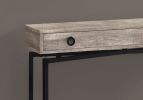 43" Cross-Leg Console Table – Modern Rectangular Accent Table | 3 Color Options