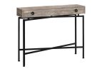 43" Cross-Leg Console Table – Modern Rectangular Accent Table | 3 Color Options