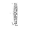 Twigs Aluminum Cylinder Floor Vase – Modern Sculptural Statement | Multiple Sizes & Finishes