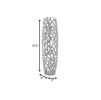 Twigs Aluminum Cylinder Floor Vase – Modern Sculptural Statement | Multiple Sizes & Finishes