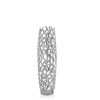 Twigs Aluminum Cylinder Floor Vase – Modern Sculptural Statement | Multiple Sizes & Finishes