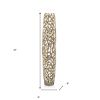 Twigs Aluminum Cylinder Floor Vase – Modern Sculptural Statement | Multiple Sizes & Finishes