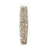 Twigs Aluminum Cylinder Floor Vase – Modern Sculptural Statement | Multiple Sizes & Finishes