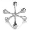 Silver Decorative Jack – Modern Tabletop Accent