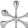 Silver Decorative Jack – Modern Tabletop Accent