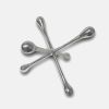 Silver Decorative Jack – Modern Tabletop Accent