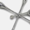 Silver Decorative Jack – Modern Tabletop Accent