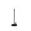 21" Modern Metal Bedside LED Table Lamp