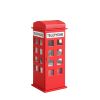 12" Faux Leather Telephone Booth Jewelry Box