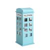 12" Faux Leather Telephone Booth Jewelry Box