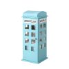 12" Faux Leather Telephone Booth Jewelry Box