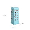 12" Faux Leather Telephone Booth Jewelry Box