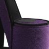 9" Velvet High Heel Jewelry Box