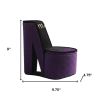 9" Velvet High Heel Jewelry Box