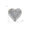 7" Cast Iron Heart Vanity Tray – Handmade Rustic Handmade Rustic Catchall Accent
