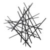 Metal Abstract Hanging Dimensional Sculpture – Modern Handmade Wall Art