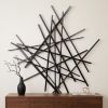 Metal Abstract Hanging Dimensional Sculpture – Modern Handmade Wall Art