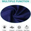 Dark Blue Outdoor Curtain with Grommets – 50" × 96"