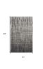 Gray & Black Abstract Power Loom Area Rug – Modern Contemporary Accent | Multiple Sizes