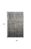 Gray & Black Abstract Power Loom Area Rug – Modern Contemporary Accent | Multiple Sizes