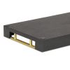 16" Faux Shagreen Serving Tray With Gold Handles – Available in 6 Colors