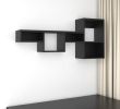 Wood Wall Mounted Cubby Shelf – Modern Storage Accent