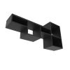 Wood Wall Mounted Cubby Shelf – Modern Storage Accent