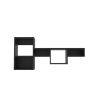 Wood Wall Mounted Cubby Shelf – Modern Storage Accent