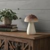 Cast Iron Mushroom Tabletop Sculpture – Rustic Boho Accent