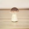 Cast Iron Mushroom Tabletop Sculpture – Rustic Boho Accent