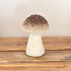 Cast Iron Mushroom Tabletop Sculpture – Rustic Boho Accent