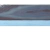 Blue & Natural Wood Agate Pattern Wall Mount Shelf (24" or 36")