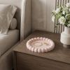 Resin Marbleized Round Trinket Tray – Handmade Decorative Catchall