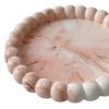 Resin Marbleized Round Trinket Tray – Handmade Decorative Catchall