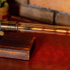 Steampunk Industrial Pipe Table Lamp with Edison Bulb, 15 Inch (Antique Copper or Black Iron)