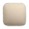 18" Polyester Cube Outdoor Pouf Ottoman – Modern Indoor/Outdoor Accent