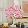 17.7" LED Rose Tree Table Lamp – Pink or White | USB Powered Decorative Accent