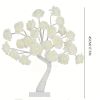 17.7" LED Rose Tree Table Lamp – Pink or White | USB Powered Decorative Accent