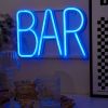BAR LED Neon Sign – Warm, Blue & Pink Accent Light