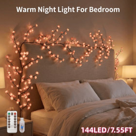 LED Tree Branch Lights for Wall (Size: 144LED/7.55FT)