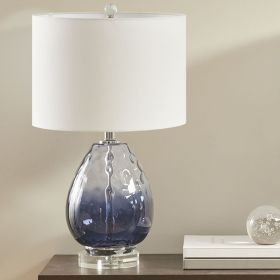 Ombre Glass Table Lamp (Color: As Pic)