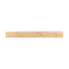 Fireplace Mantel, 72" x 8" x 5", 50 lbs Weight Capacity, Natural Wood Mantel for Over Fireplace, Wall Mounted Floating Farmhouse Shelf (Default: Default)