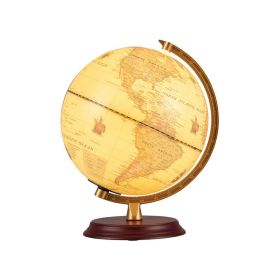 Modern Decorative Tabletop Earth Globe – Gold, Silver, Bronze, or Blue (Color: Bronze, type: Decor Supplies)