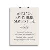 Saysherestayhere Canvas Print or Poster