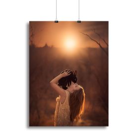 Nearing Spring Canvas Print or Poster (type: Poster Print, size: 40" x 26" / 100cm x 65cm approx)
