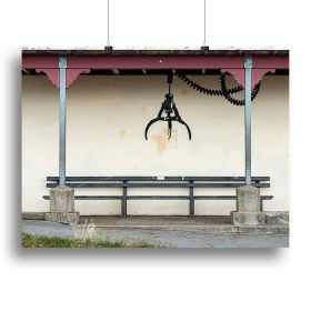 Banksy Amusement Arcade Crane Canvas Print or Poster (type: Poster Print, size: 16" x 12" / 42cm x 30cm (approx))