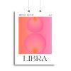 Libra Zodiac Equilibrium Art Canvas Print or Poster